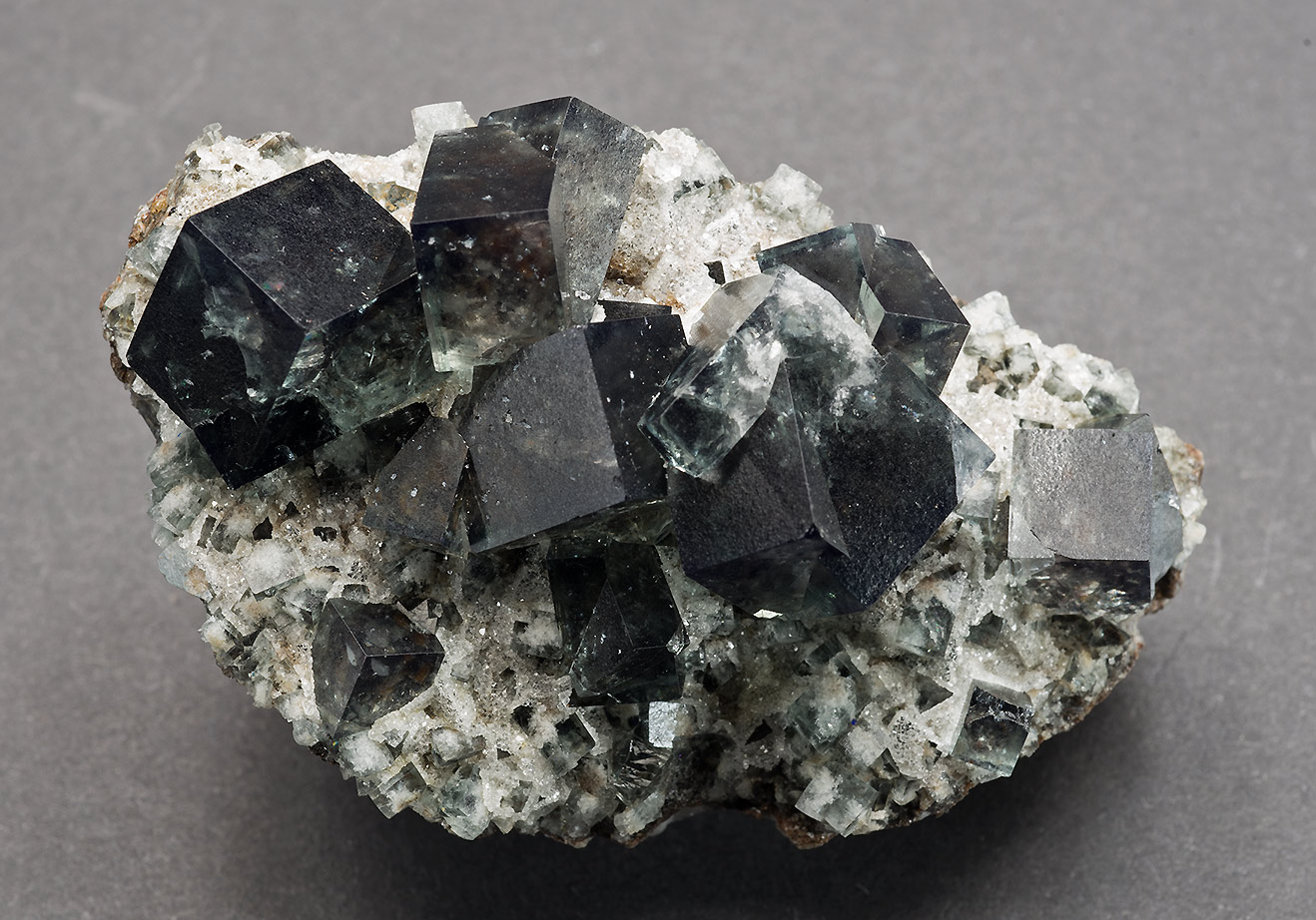 Fluorite, Diana Marie mine, Stanhope, Weardale. 70x45x30mm