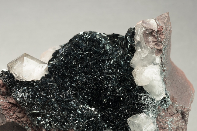 Specularite (Var. of Hematite) & Quartz