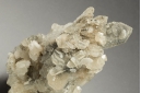 Apophyllite  on Quartz