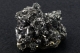 Bournonite on Galena and Pyrite