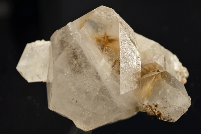 Quartz with Brookite inclusions