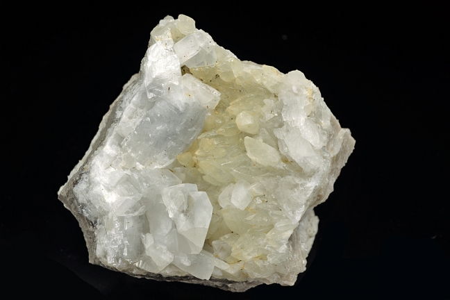 Celestite with Calcite