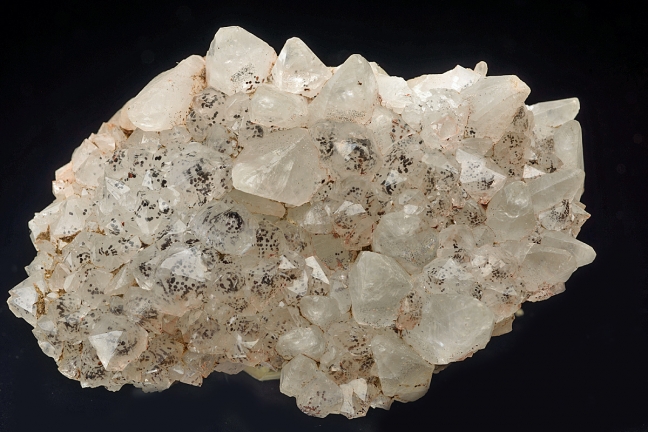 Calcite and quartz