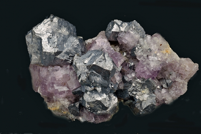 Galena and fluorite