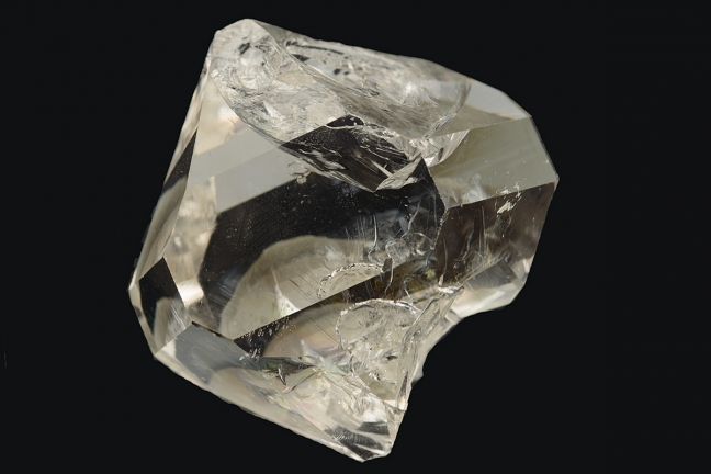 Quartz- 'Herkimer Diamond'.