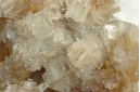 Brewsterite-(Sr) on Strontianite