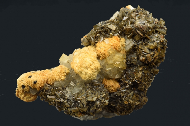 Cerussite, Fluorite & Barite