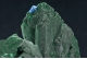 Malachite Pseudomorph after Azurite with Plancheite