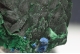 Malachite Pseudomorph after Azurite with Plancheite