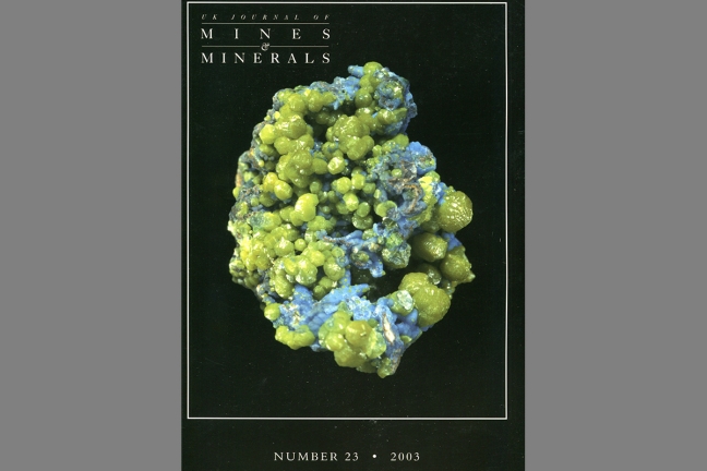 UK Journal of Mines & Minerals No. 23