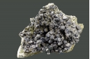 Galena on Pyrite