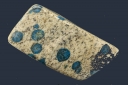 Azurite in Granite-'K2 stone'