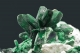 Malachite Pseudomorph after Azurite with Plancheite