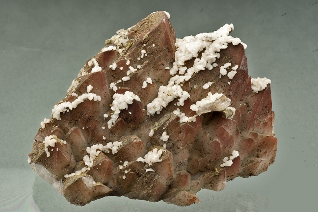 Calcite on quartz